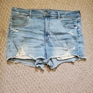 American eagle jean shorts